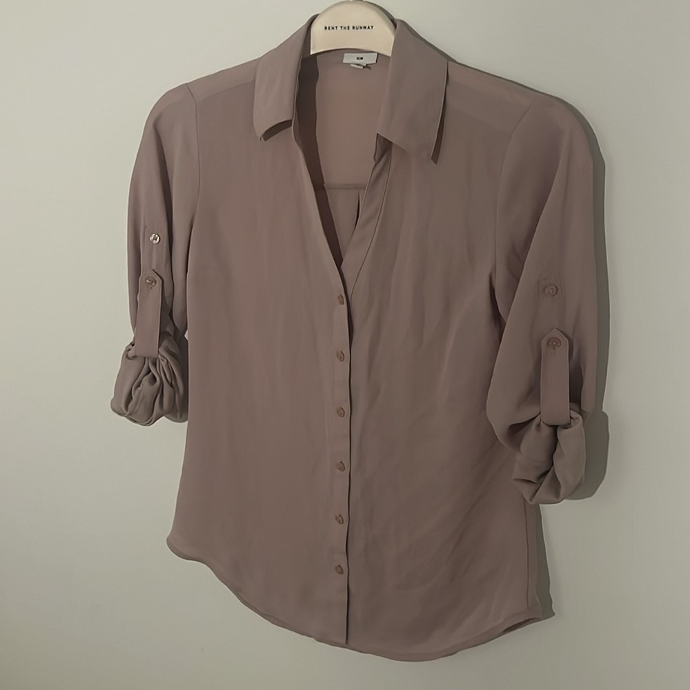 Express Purple Portofino Top